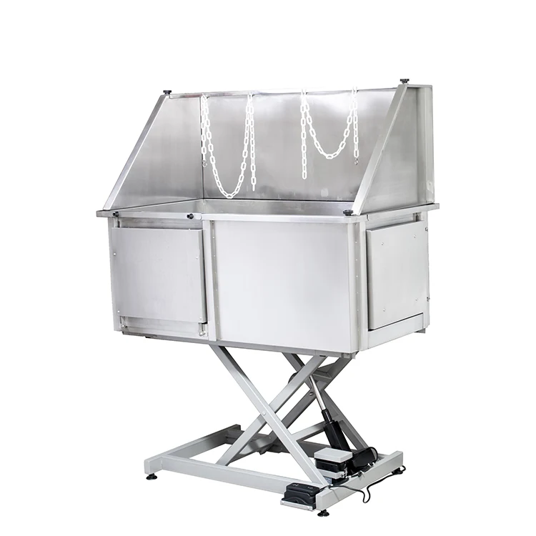 
Stainless Steel Electric Lifting Bath Tub Two Doors With Protective Board 