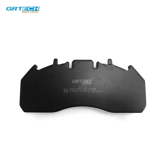 WVA 29174 certificated cv brake pads for Volvo trucks