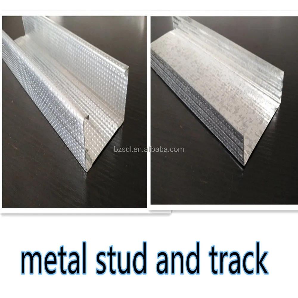 Высококачественная Оцинкованная гипсокартонная металлическая шпилька и направляющая