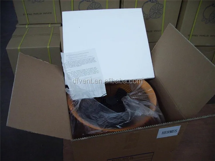 
250mm industrial portable exhaust fan with flexible duct 