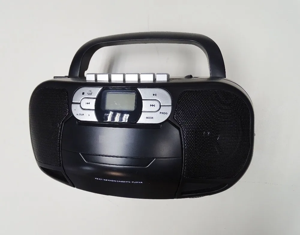 
CD boombox with cassette function 