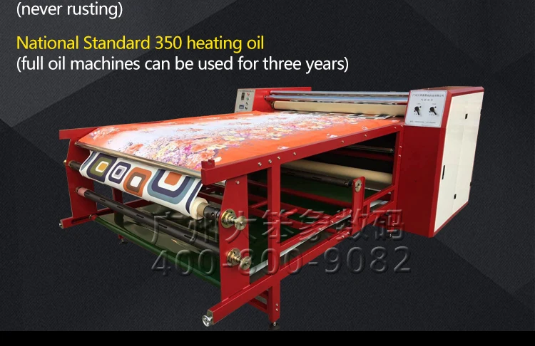 Multi-function Heatpress Roll Rotary Calender Heat Transfer Press Machine For Sublimation