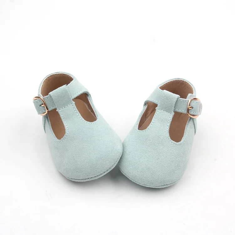 BEIBEINOYA Shoes Wholesale T Strap Baby Girl Newborn Leather Baby Shoes