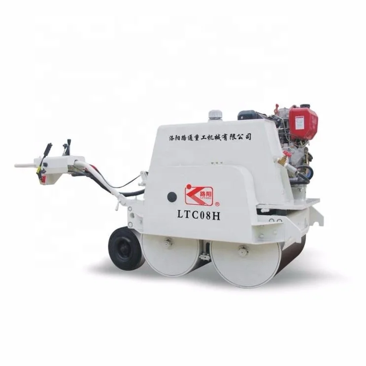 
Walk Behind Small Vibratory Road Roller Double Drum 800kg LTC08HZ 