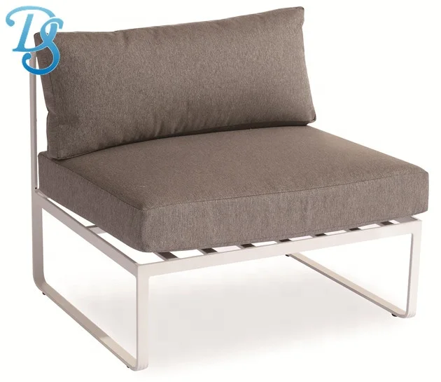
8 seater sofa set outdoor furniture set patio sofa modern aluminium frame sofa with cushion 
