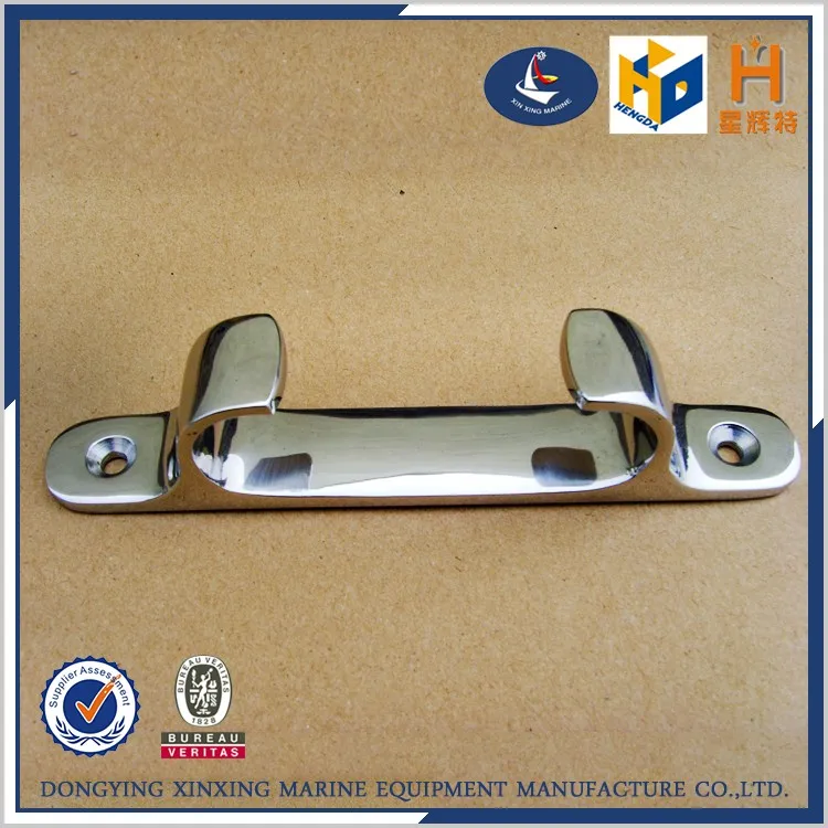 Cheap Stainless steel marine grade boat straight bow chocks