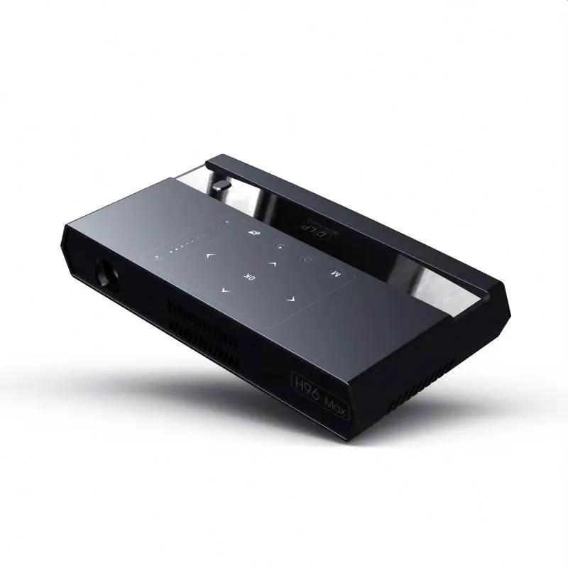 Best Selling H96 Max Projector 2Gb 16Gb Android 6.0 S912 Daul Wifi 150 Lumens Pocket Portable Projector