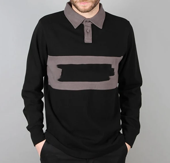 Высококачественная спортивная рубашка-поло черного цвета для мужчин для регби, Джерси с длинными рукавами, рубашка для регби