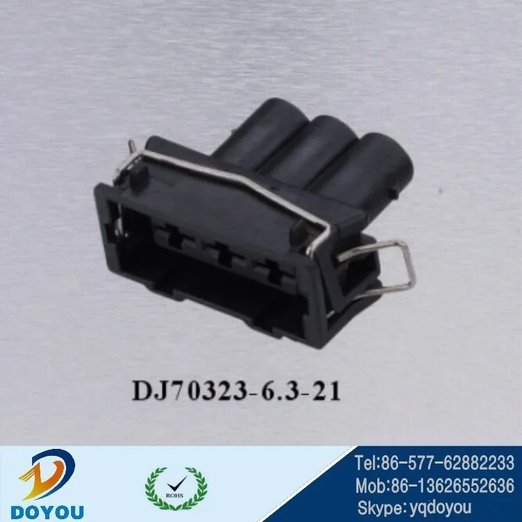 DJ70323-6.3-21 3 way sensor distributor connector fuel injector connector
