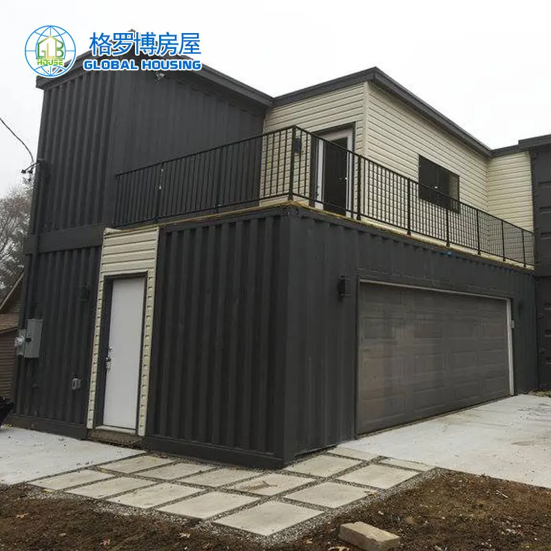 low cost 20ft 40 ft prefab shipping container house used for warehouse, storage