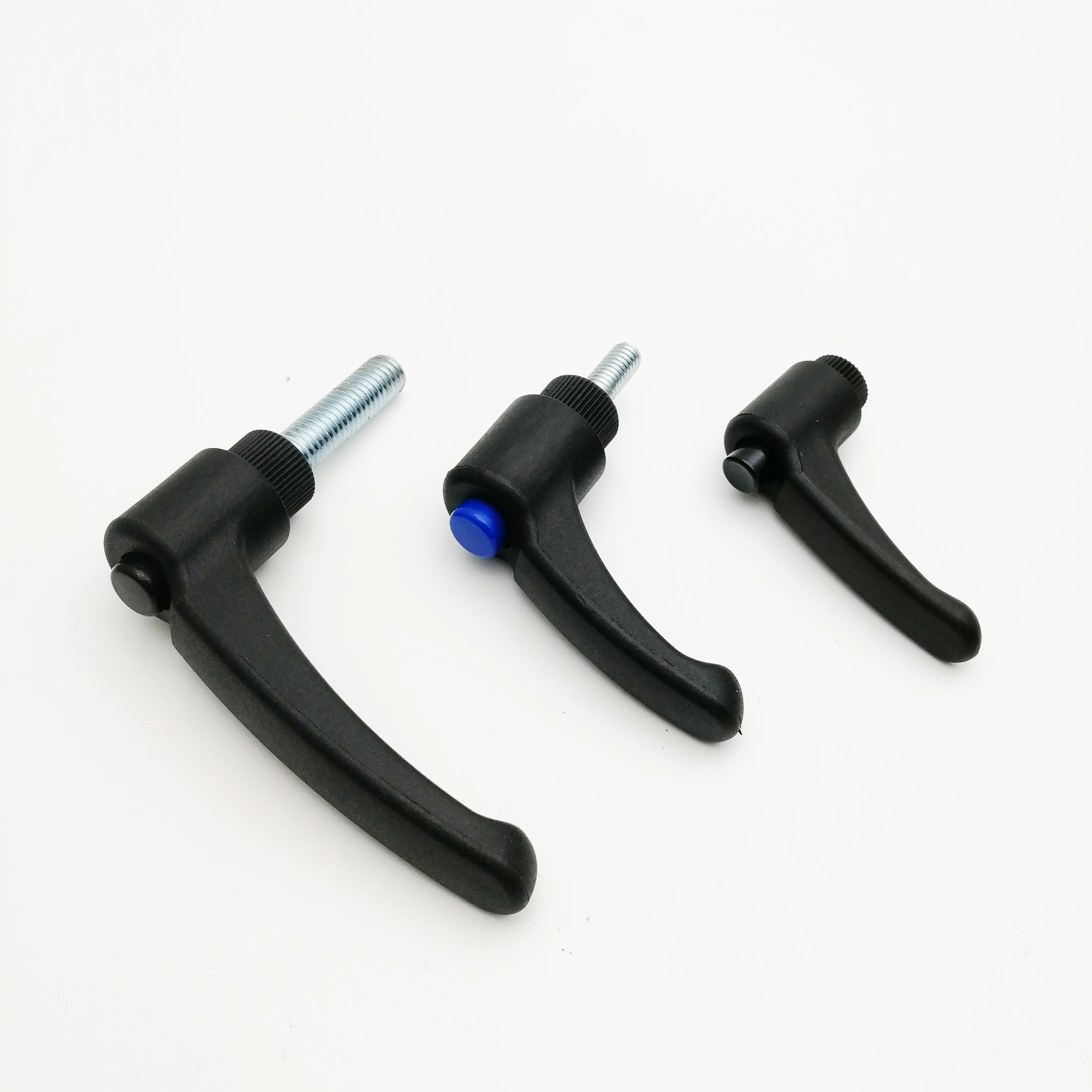 Best Quality Wholesale Black Plastic Adjustable Clamping Handles With Metal Insert