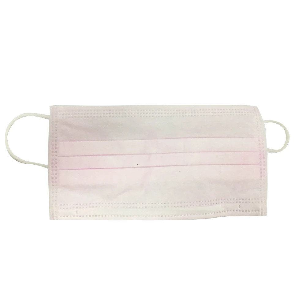 DM005 3-Ply Flat Style Disposable Non woven Adult Mask Breathable Protective Face Cover Face Masks