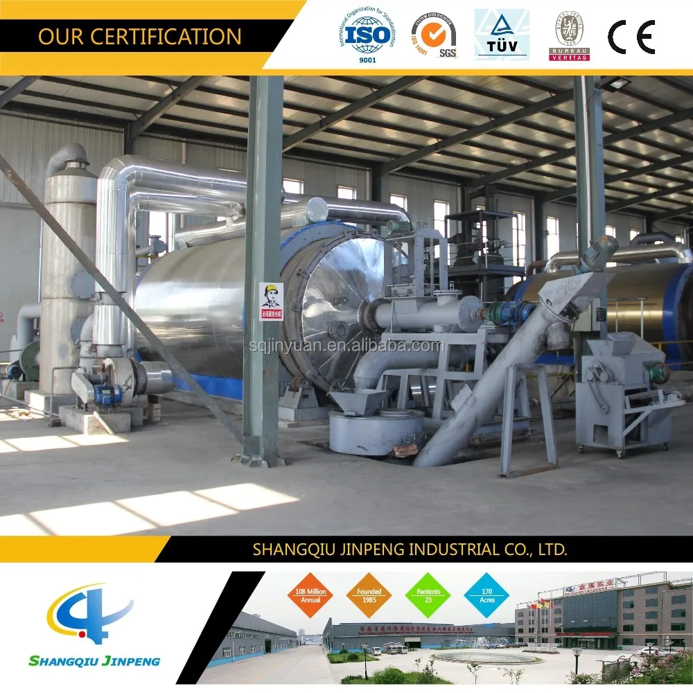 Профессиональные Отходов Пиролиза Шин/Переработки Растительного Масла с CE, SGS, ISO