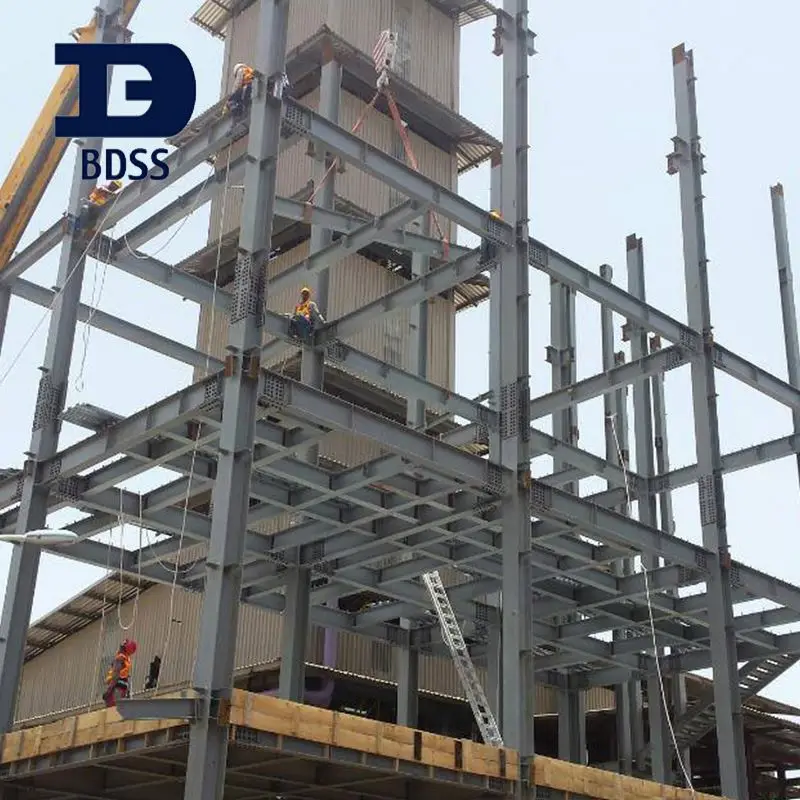 
Steel Structure Hotel Building Prefabricated Frame 