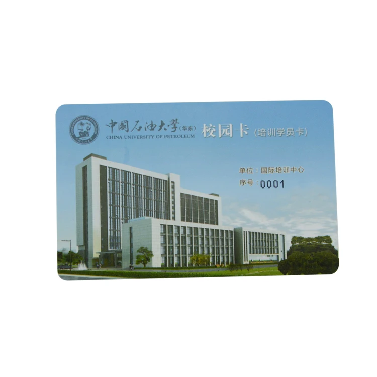 Пластиковые голографические визитные карточки с принтом CMYK на заказ