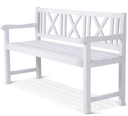 Деревянная рама скамейки для