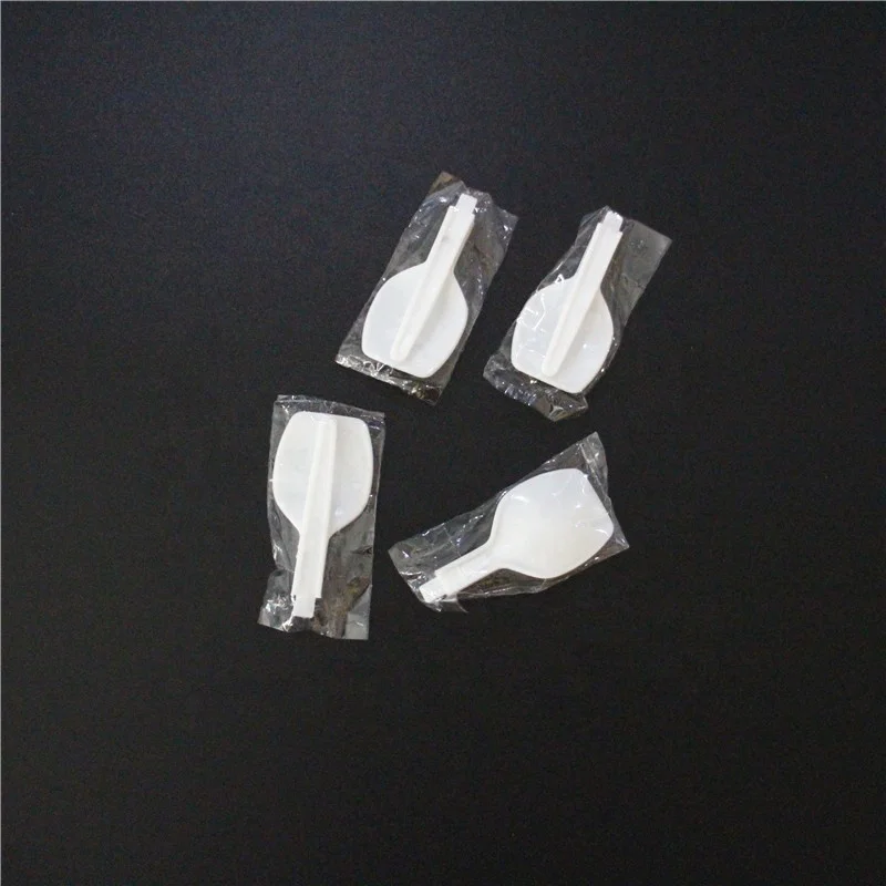 Eco-Friendly Ice Cream Foldable Spoon Disposable Folding Plastic Spoon Small Folding Spoons