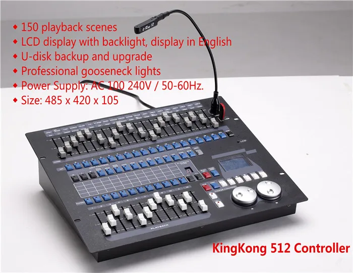 Stage Designer 512 Channel DMX-512 Dimming Console/Light Controller