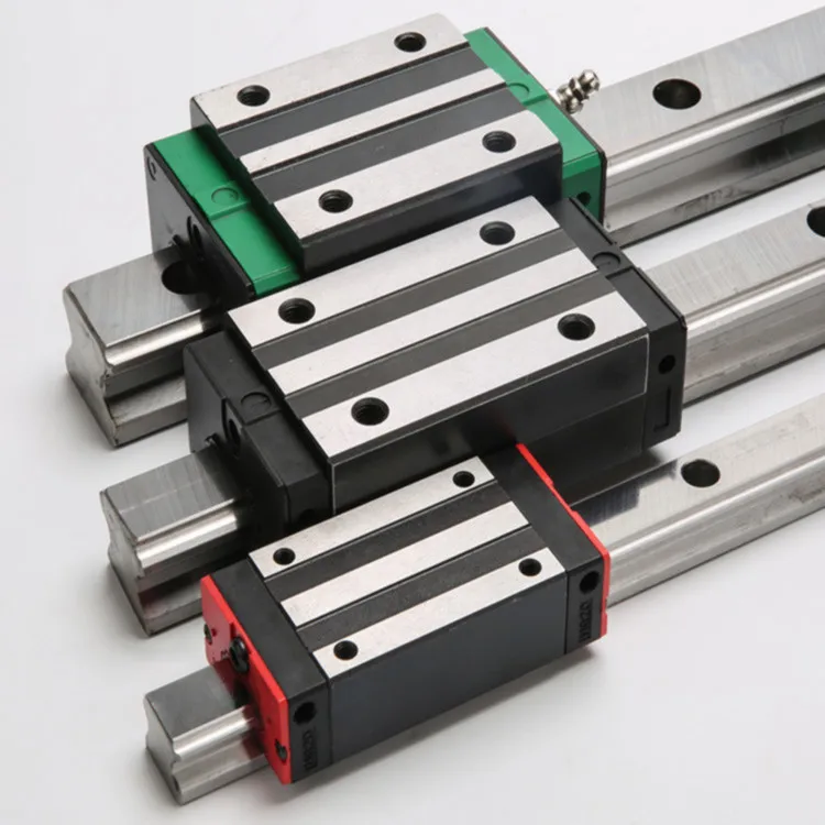 
Linear motion Guide Rail with Flange Slide block HGW20CA HGW20HC 