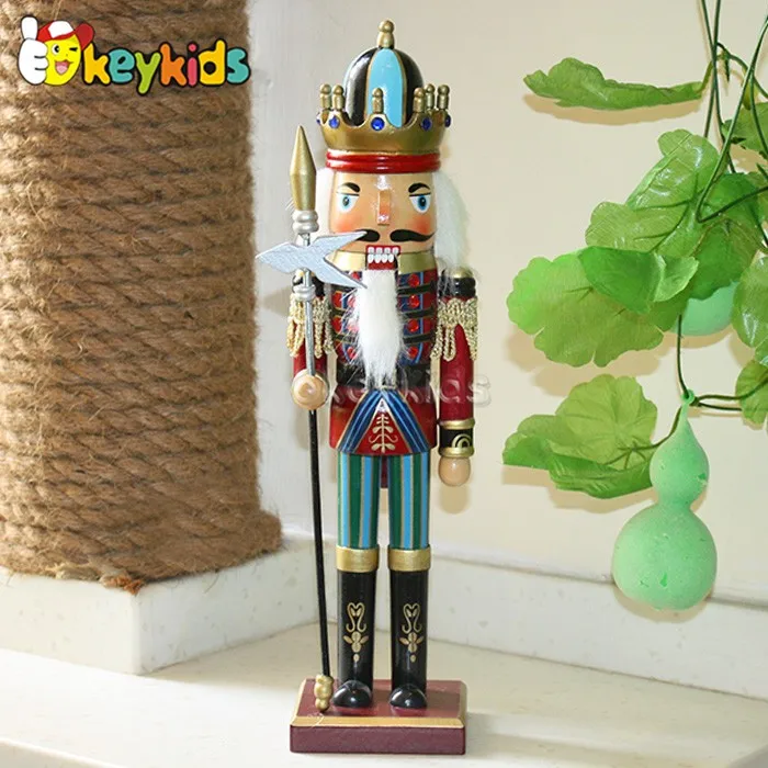 10 Best handmade wooden the nutcracker for Christmas decoration W02A085-S