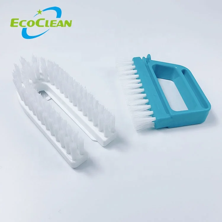 EcoClean 2 в 1 пластиковая кухонная посуда напольная плитка и щетка для очистки раковины