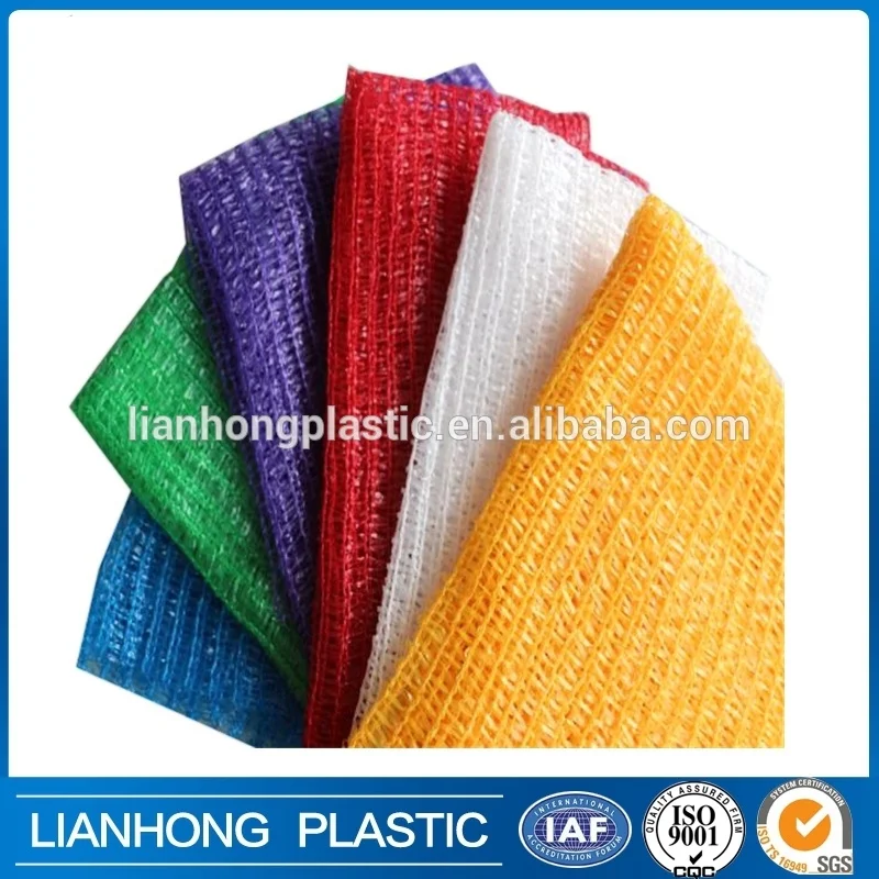 Durable and cheap PP onion mesh bag for onion, potatoes, pepper and other vegetables net bag