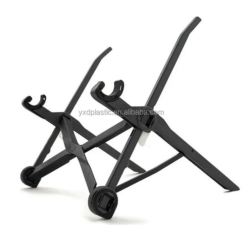 Portable and Convenient Foldable Ergonomics Laptop Stand Adjustable Notebook Stand with Plastic and Metal Materials
