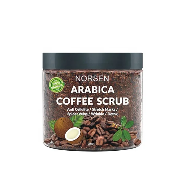 OEM New Design Product Organic Exfoliator Coffee Body Scrub Salt