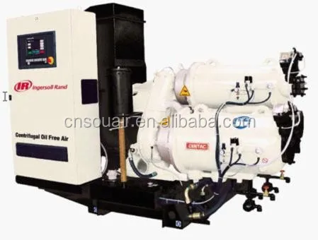 Ingersoll-Rand Centrifugal Air Compressor Standard Pressure (1500-2350cfm 3-10.3 barg / 14-150 psig) Oil free compressor 10bar