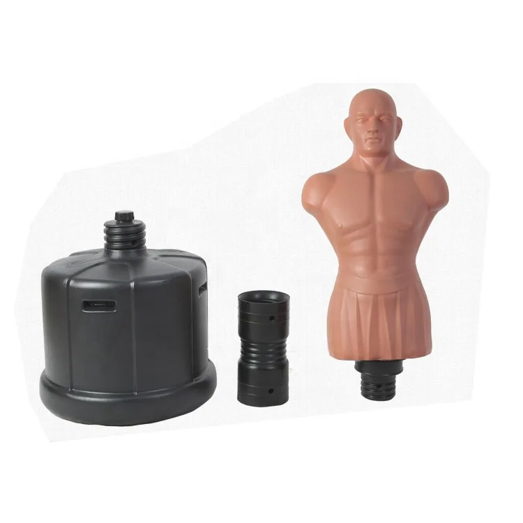 Custom multicolor soft kick free standing mannequin body opponent bag boxing stand man dummy
