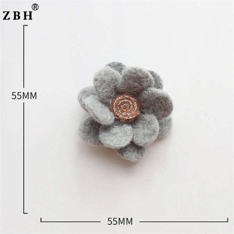 Factory Direct Sale Handmade Wool Diy Flowers