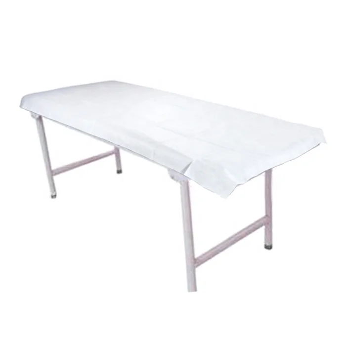 High Quality Disposable waterproof CPE bed cover Medical Bed Sheets