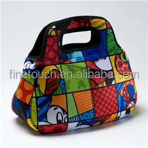 Customized neoprene cooler bags thermal insulation lunch bag