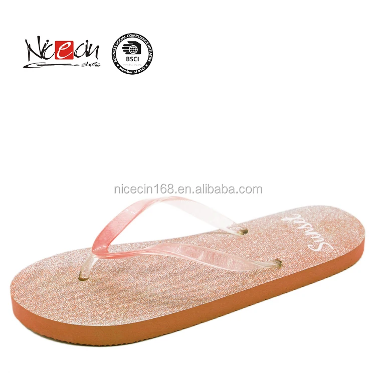 Китай последние качество леди тапочки PE флип-флоп 2017