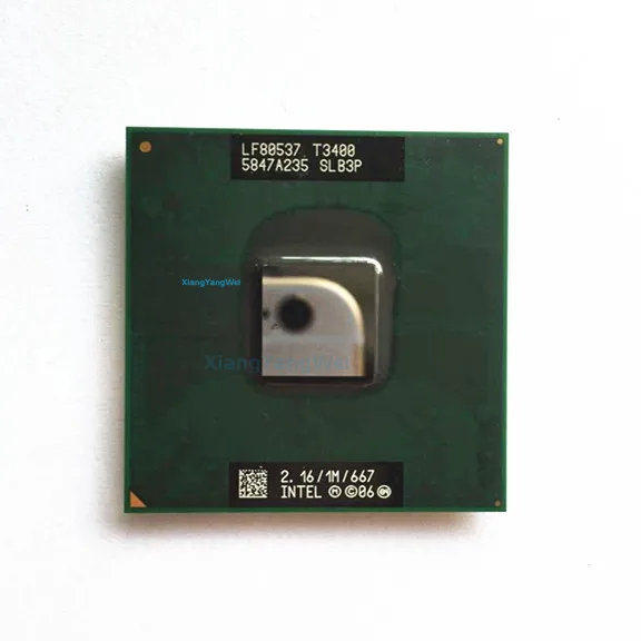 Intel Laptop CPU T3400 SLB3P 2.16/1M/667 scrattered pieces