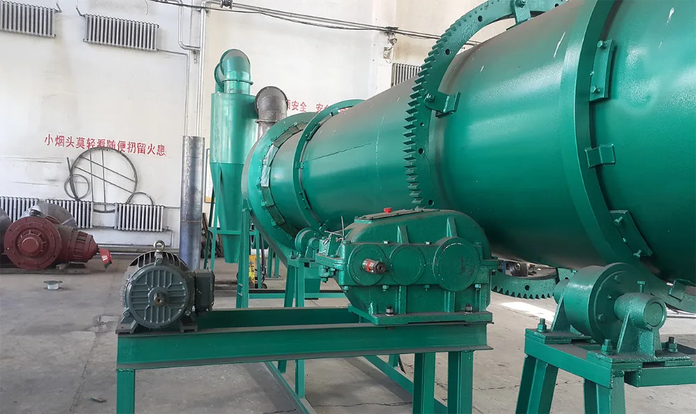 Rotary Drum Dryer Machine For Bio Fertilizer Production Line