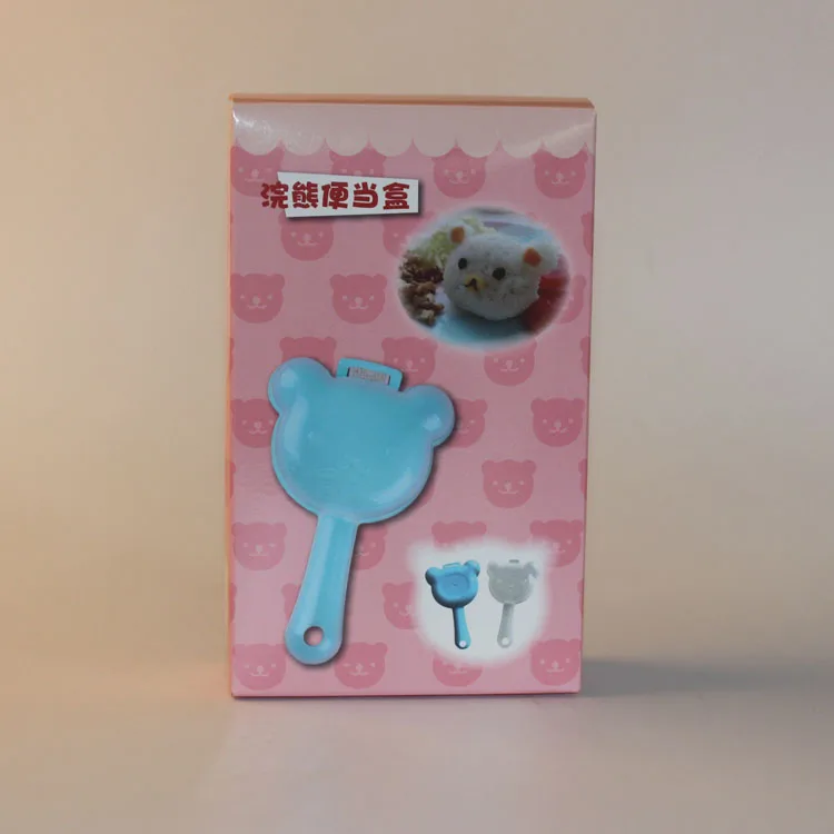 Baby Rice Ball Mold Bear Shaped  Shakers Food Decor for Kids DIY Lunch