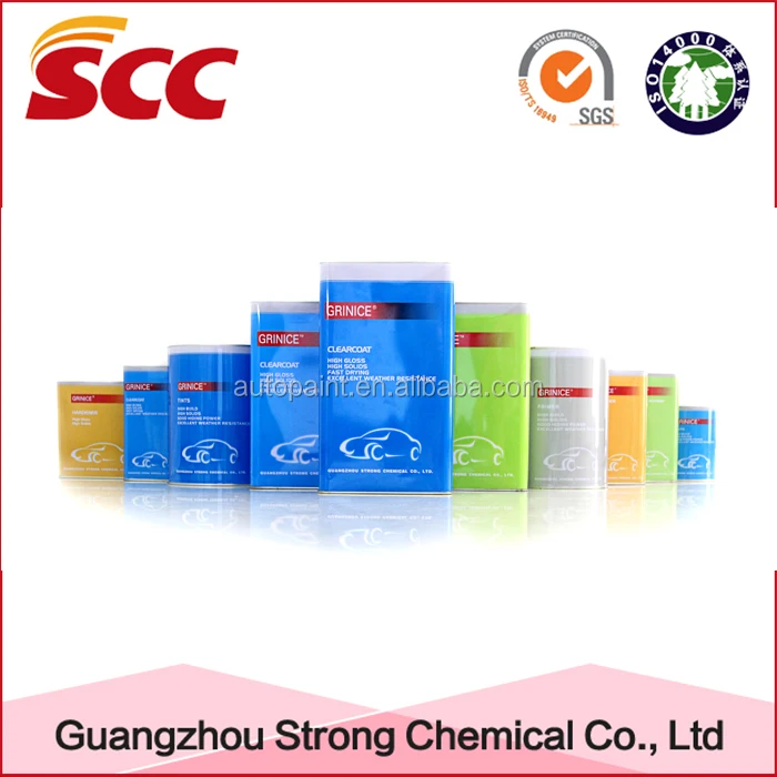 Automotive refinish car paint universal toner colorant