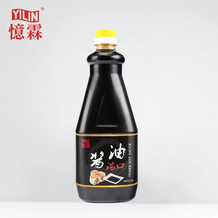 1.1L  Japanese sushi dark soy sauce with OEM-Private Label