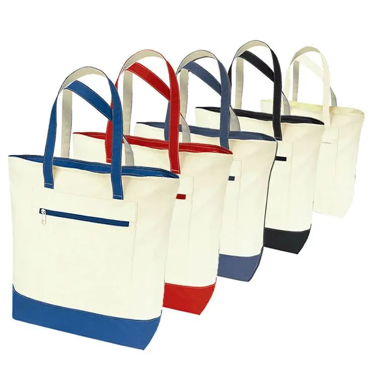 Wholesale Cheap Reusable Oversized Nature Cotton Economical practical Shopping Tote Bag