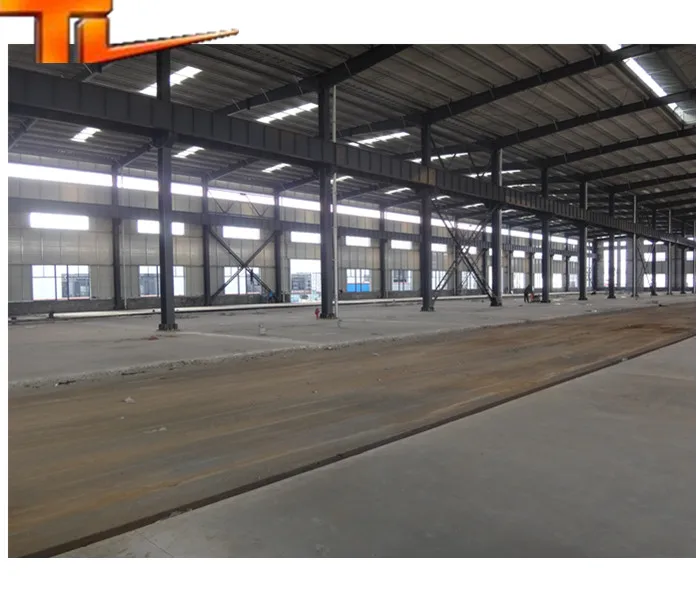 Customized Workshop for Industry with H Columns and Beams Steel Structure
