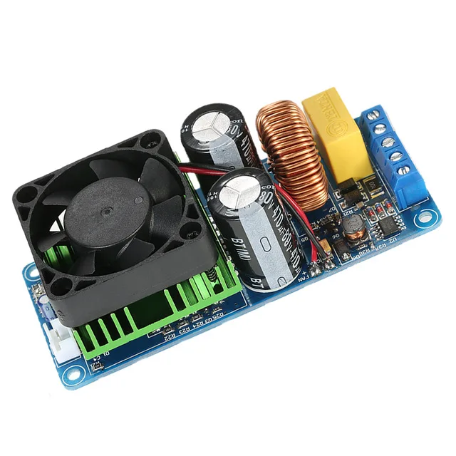 Одноканальный цифровой усилитель звука IRS2092S, класс D, HIFI, Плата усилителя высокой мощности 500 Вт
