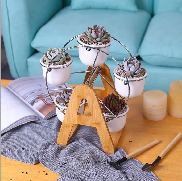 Creative Ferris Wheel Flower Pot