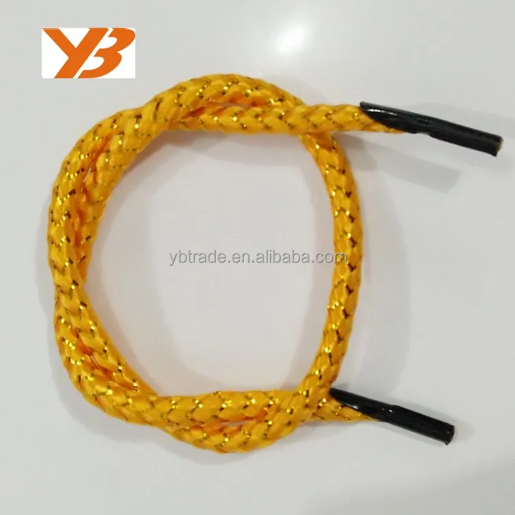 Три нити веревки/шнура с пластиковыми наконечниками для ручки сумки