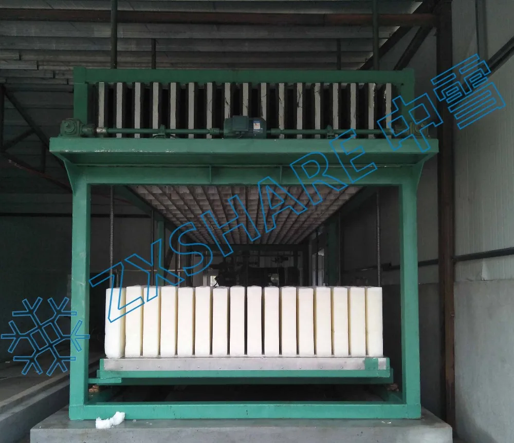 Full automatic PLC and touch screen control  direct cooling block ice machine/ice block machine/block ice making machine