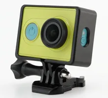 Free Shipping Xiaomi yi case Projector Accessories Frame Camera Standard Protective Shell Mount for Xiaomiyi camera