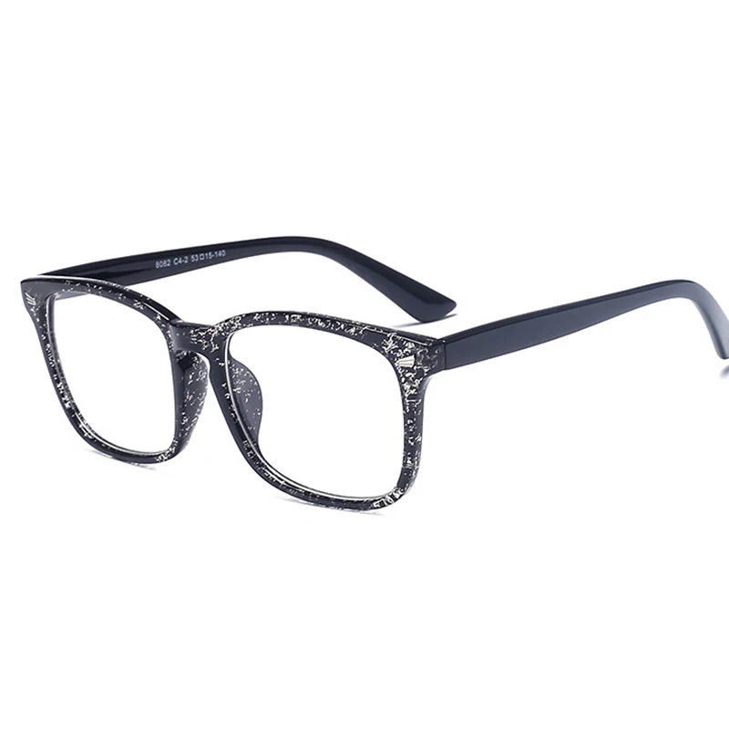 2020 Vintage Inspired Half Tinted Frame Cheap Oversized Square Eye Glasses