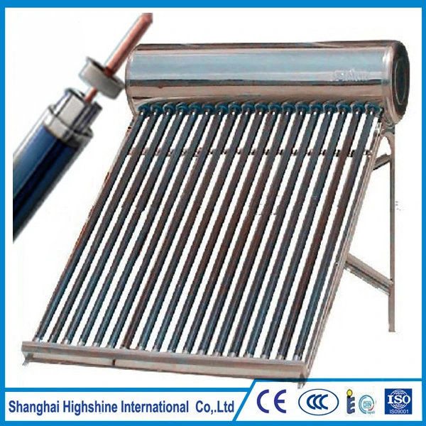 New product stainless steel solar water tank all pressure integrated copper heat pipe heater