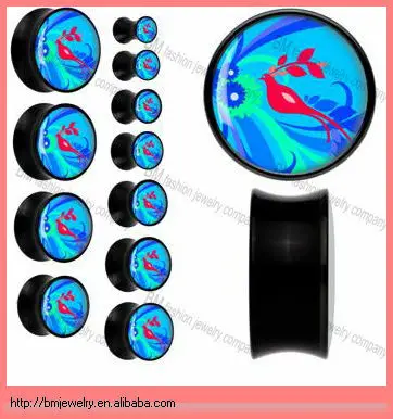 Фотографии размеров пробки для пениса ювелирные изделия для пирсинга тела из акрила с красивым дизайном украшения для пениса пробка для пениса