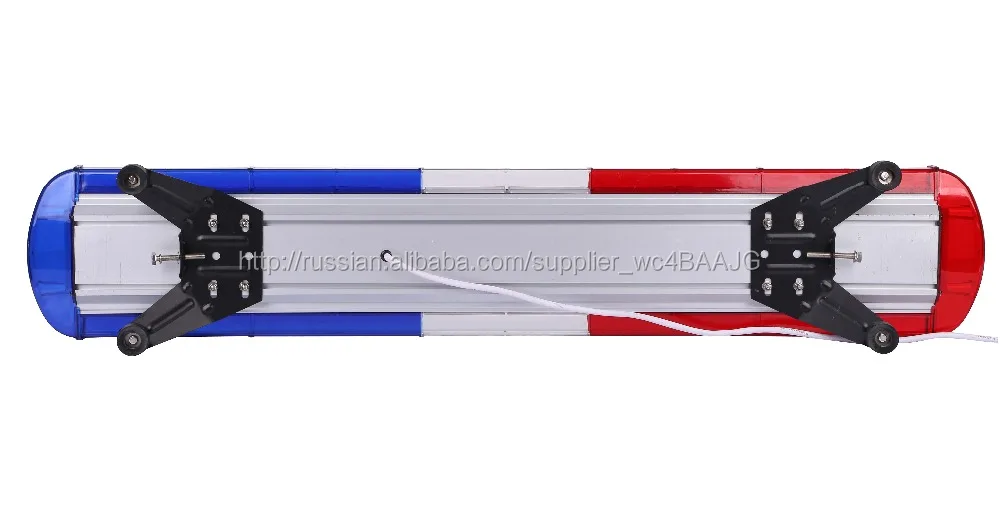 220 Вт 47 « янтарный белый COB полный размер полиция чрезвычайных из светодиодов свет бар предупреждение lightbar